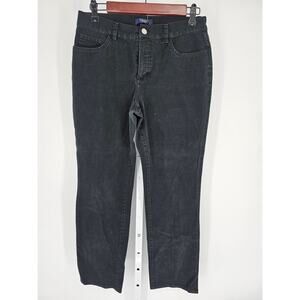 Chaps Women's Black Mid Rise Cotton Casual Jeans Size 6
